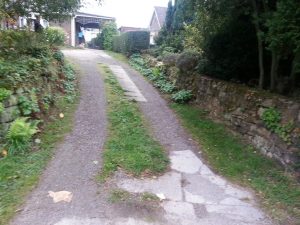 Before and after drive by Pave Tech Belper